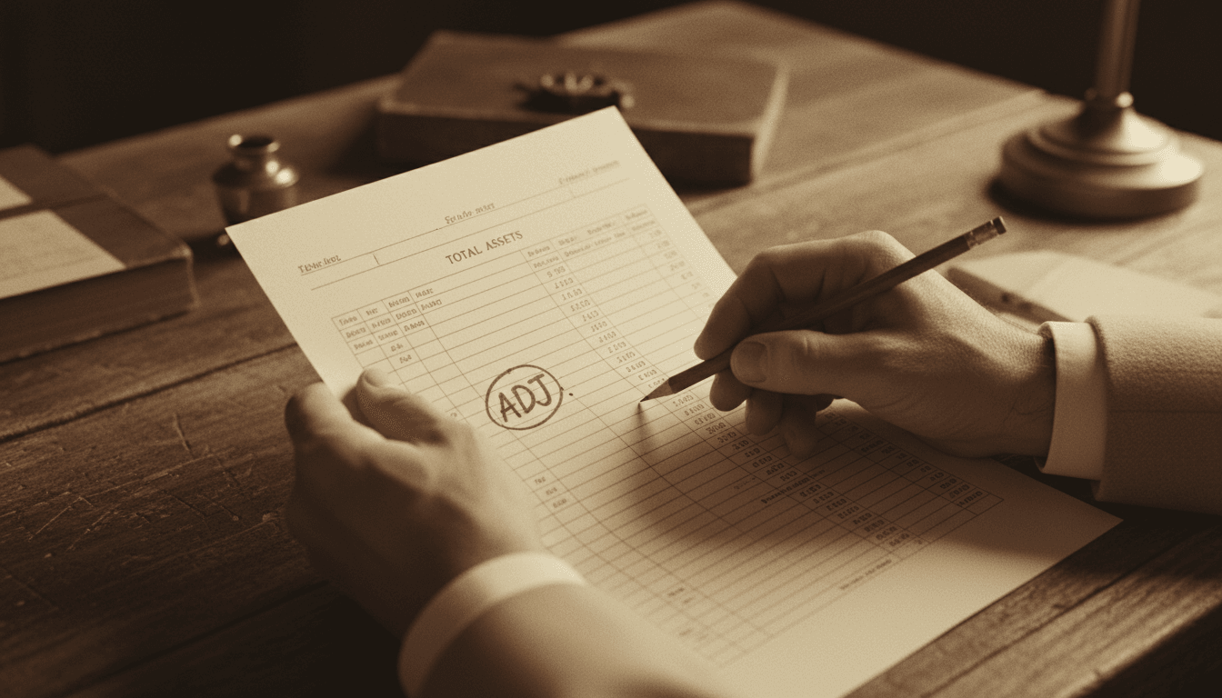 Reconciliação contábil passo a passo